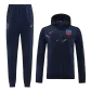 Barcelona Hoodie Sweatshirt Kit 2022/23 - Navy (Top+Pants) - goaljerseys