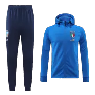 Italy Hoodie Sweatshirt Kit 2022/23 - Blue (Top+Pants) - goaljerseys