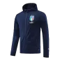 Italy Hoodie Sweatshirt Kit 2022/23 - Navy (Top+Pants) - goaljerseys
