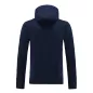 Barcelona Hoodie Sweatshirt Kit 2022/23 - Navy (Top+Pants) - goaljerseys