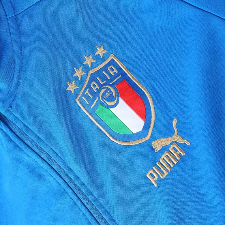 Italy Hoodie Sweatshirt Kit 2022/23 - Blue (Top+Pants) - gojersey
