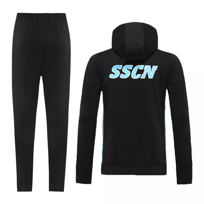 Napoli Hoodie Sweatshirt Kit 2022/23 - Black (Top+Pants) - gojersey