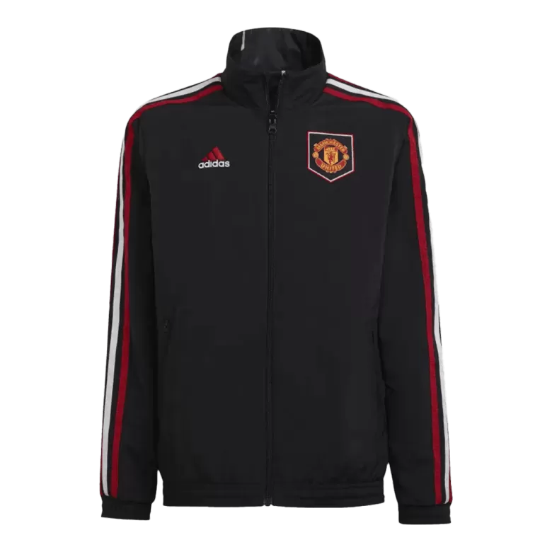 Manchester United Reversible Anthem Jacket 2022/23 Black - gojerseys