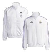 Real Madrid Reversible Anthem Jacket 2022/23 White - goaljerseys