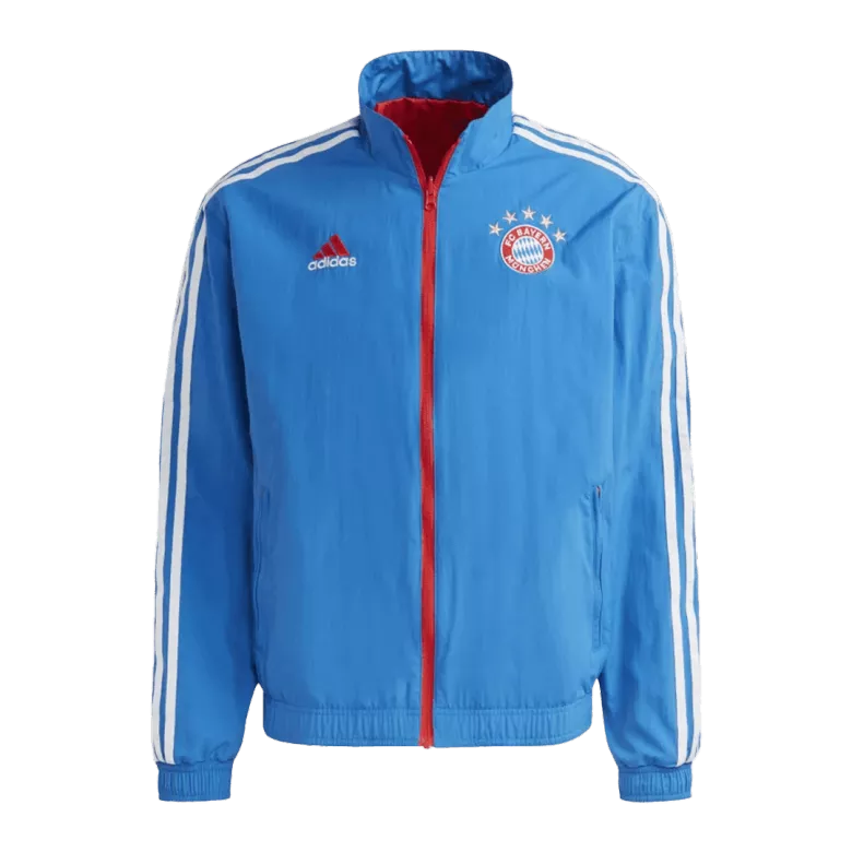 Bayern Munich Reversible Anthem Jacket 2022/23 Blue - gojerseys