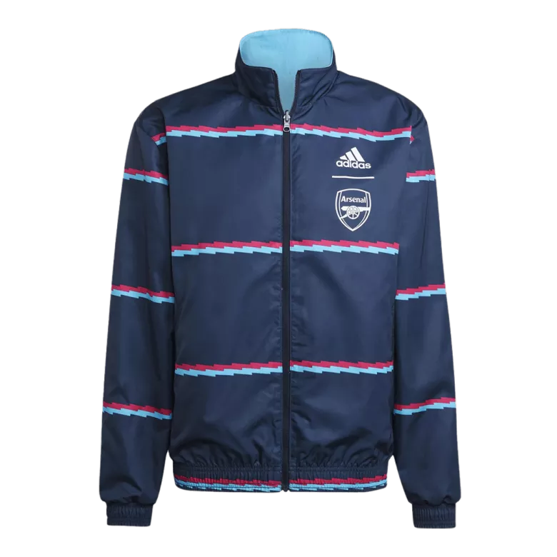 Arsenal Reversible Anthem Jacket 2022/23 Gray - gojerseys