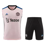 Manchester United Sleeveless Training Jersey Kit 2022/23 Pink - goaljerseys