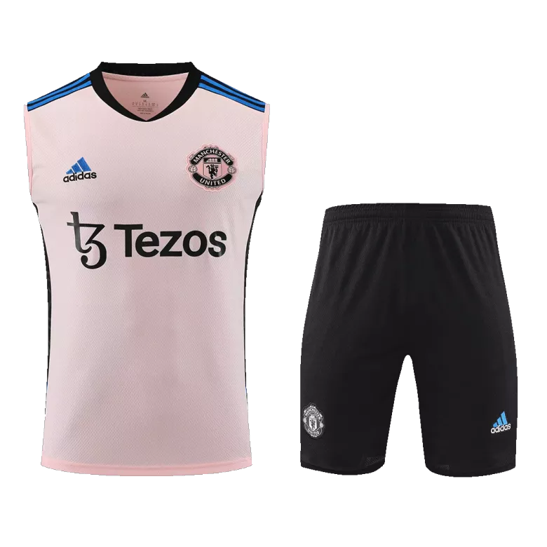Manchester United Sleeveless Training Jersey Kit 2022/23 Pink - gojersey