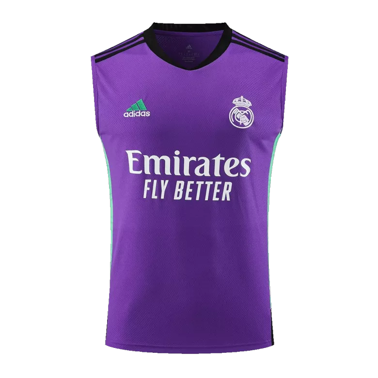 Real Madrid Sleeveless Training Jersey Kit 2022/23 Purple - gojersey