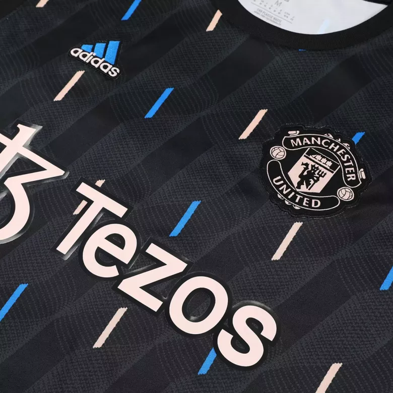 Manchester United Sleeveless Training Jersey Kit 2022/23 Black - gojersey