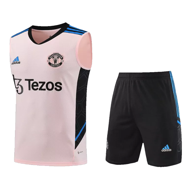 Manchester United Sleeveless Training Jersey Kit 2022/23 Pink - gojersey