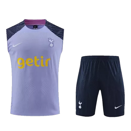 Tottenham Hotspur Sleeveless Training Jersey Kit 2023/24 Purple - gojerseys