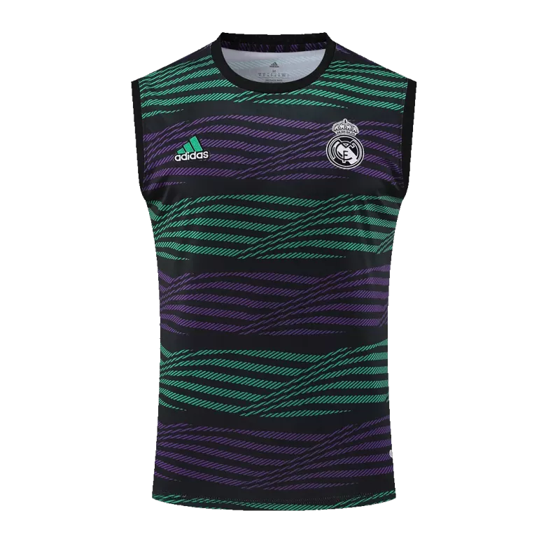 Real Madrid Sleeveless Training Jersey Kit 2022/23 Black&Purple - gojersey