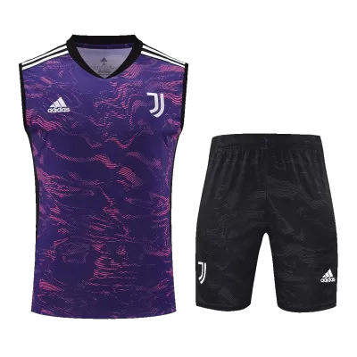 Juventus Sleeveless Training Jersey Kit 2022/23 Purple - gojersey