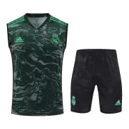 Real Madrid Sleeveless Training Jersey Kit 2022/23 Green - goaljerseys