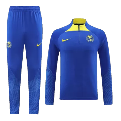 Club America Sweatshirt Kit 2023 - Blue (Top+Pants) - gojersey
