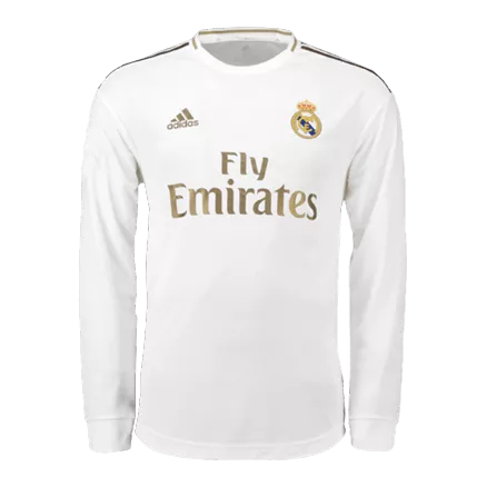 Real Madrid Home Jersey Retro 2019/20 - Long Sleeve - gojerseys