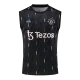Manchester United Sleeveless Training Jersey Kit 2022/23 Black - gojerseys