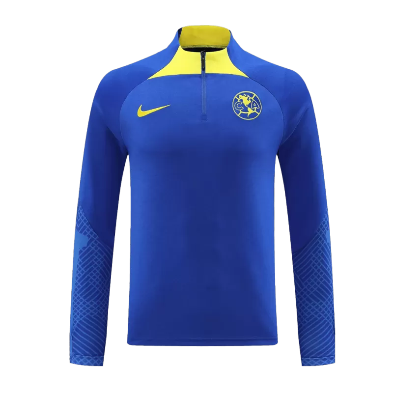 Club America Sweatshirt Kit 2023 - Blue (Top+Pants) - gojersey