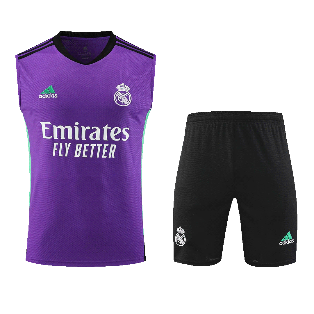 Buy 2022-2023 Real Madrid Training Jersey (Purple) - Kids (BENZEMA 9)