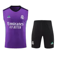 Real Madrid Sleeveless Training Jersey Kit 2022/23 Purple - goaljerseys