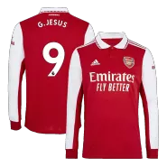 Arsenal G.JESUS #9 Long Sleeve Home Jersey 2022/23 - goaljerseys