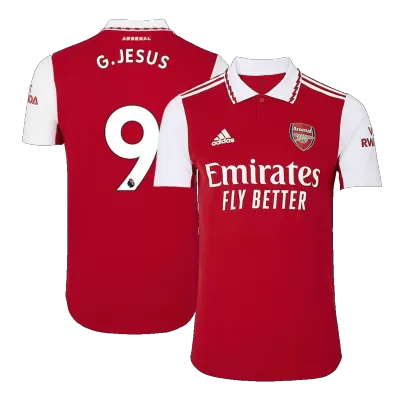 Arsenal G.JESUS #9 Home Jersey Authentic 2022/23 - gojersey