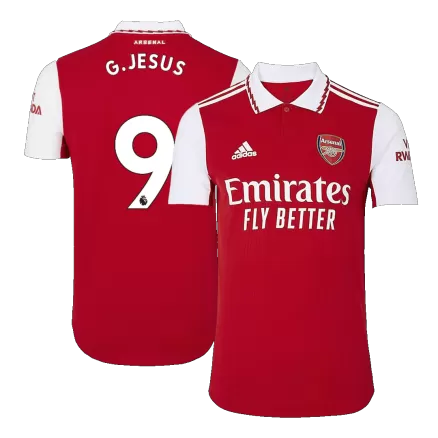 Arsenal G.JESUS #9 Home Jersey Authentic 2022/23 - gojerseys