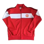 Manchester United Training Retro Jacket 1984 Red&White - goaljerseys