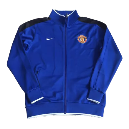 Manchester United Training Retro Jacket 2010 Blue - gojerseys
