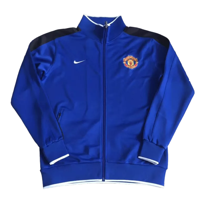 Manchester United Training Retro Jacket 2010 Blue - gojersey