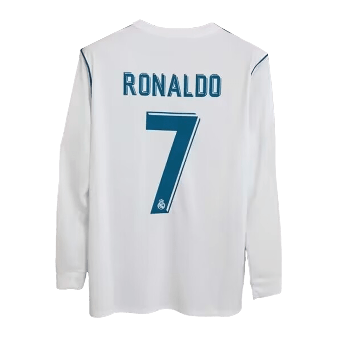 2012-13 Real MADRID Home L/S No.7 RONALDO UEFA Champions League 12-13 RMCF