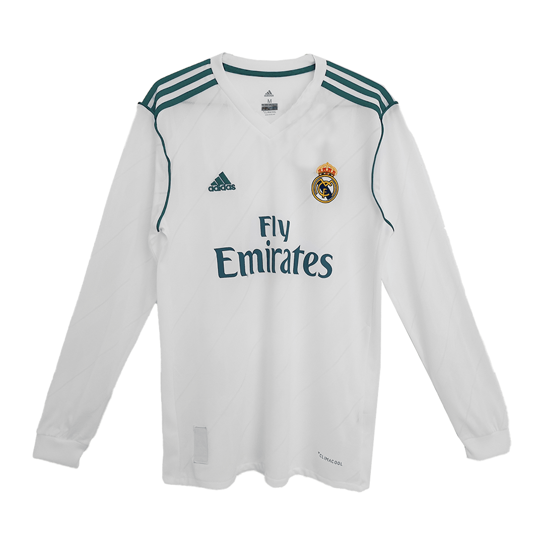 REAL MADRID 2017 2018 RONALDO 7 AWAY UCL LONG SLEEVE SHIRT