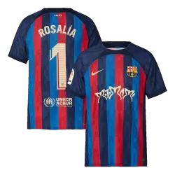 FC Barcelona 22-23 Rosalía Home Kit Edition Released - Debut in Él