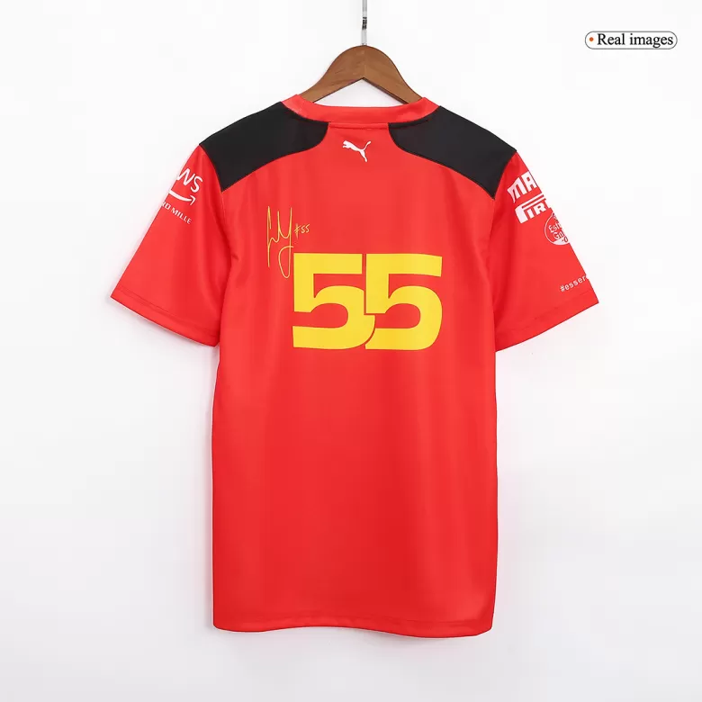 2023 Scuderia Ferrari Charles Leclerc #16 Driver T-Shirt (White)