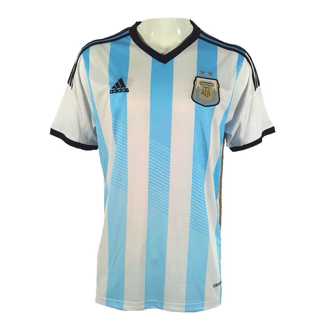 Retro MESSI #19 2006 Argentina Home Soccer Jersey