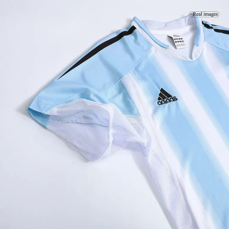 Argentina Home Jersey Retro 2004/05 - gojersey