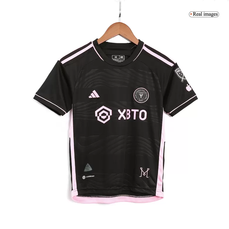 Inter Miami CF Away Jersey Kit 2023 Kids(Jersey+Shorts) - gojerseys