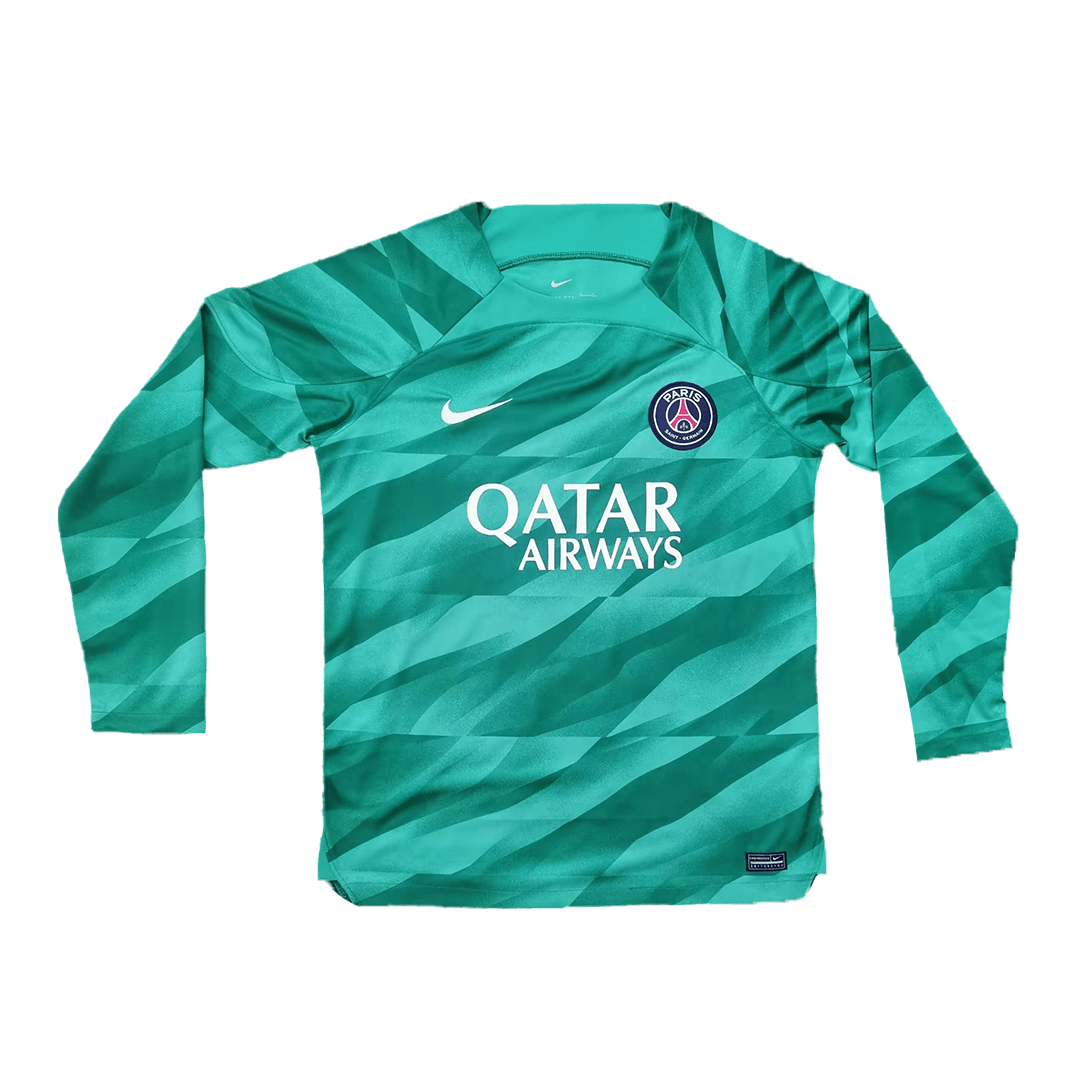 Paris Saint-Germain Home Goalkeeper Shirt LS 2022-23 with Letellier 90  printing