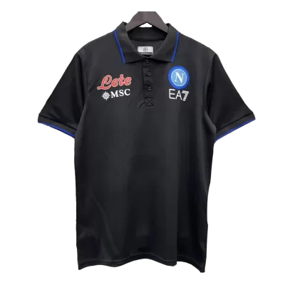 Napoli Polo Shirt 2022/23 - Black - gojersey