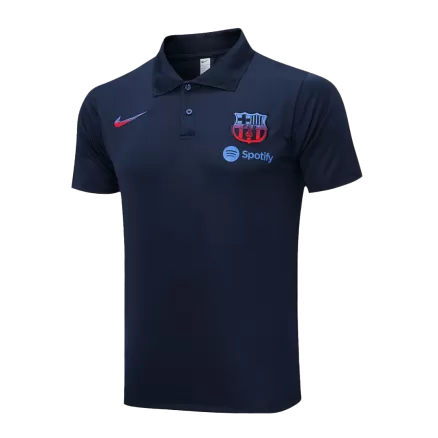 Barcelona Core Polo Shirt 2022/23 - Navy - gojerseys