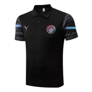Manchester City Core Polo Shirt 2022/23 - Black - goaljerseys