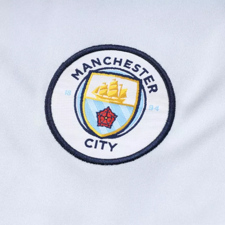 Manchester City Core Polo Shirt 2022/23 - Gray - gojersey