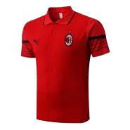 AC Milan Core Polo Shirt 2022/23 - Red - goaljerseys
