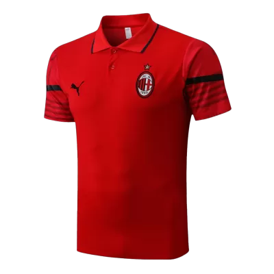 AC Milan Core Polo Shirt 2022/23 - Red - gojersey