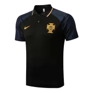Portugal Polo Shirt 2022/23 - Black - goaljerseys