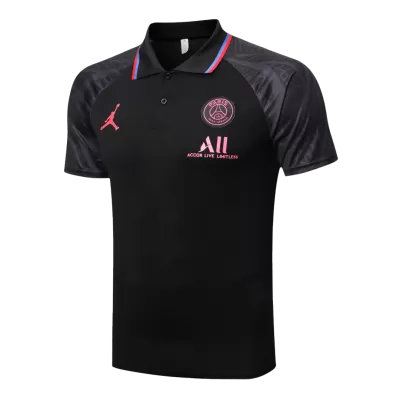 PSG Core Polo Shirt 2023 - Black - gojersey