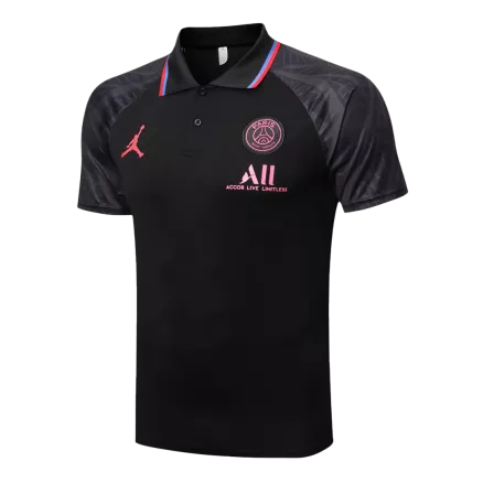 PSG Core Polo Shirt 2023 - Black - gojerseys