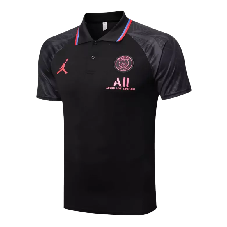 PSG Core Polo Shirt 2023 - Black - gojersey