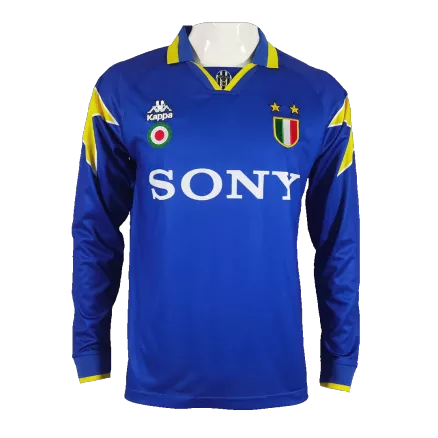 Juventus Away Jersey Retro 1995/96 - Long Sleeve - gojerseys